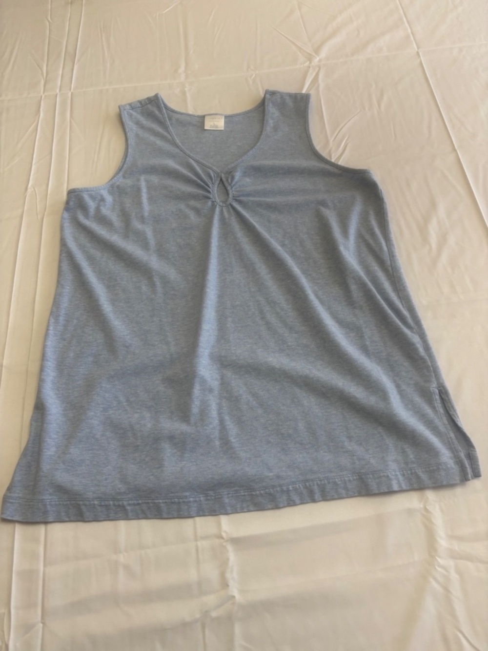 Cabernet Sleepwear Tank Women Size Large Blue